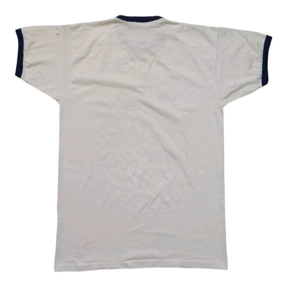 RARE Vintage 80s Champion Ivy Gang T Shirt Mens Medium Harvard Princeton Cornell - Picture 2 of 15